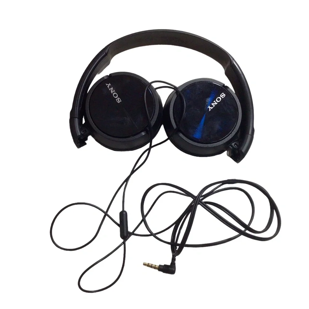 Sony Music Wired Headphones 1-7-1 Konan Japan 108-0075 Black Tested Working